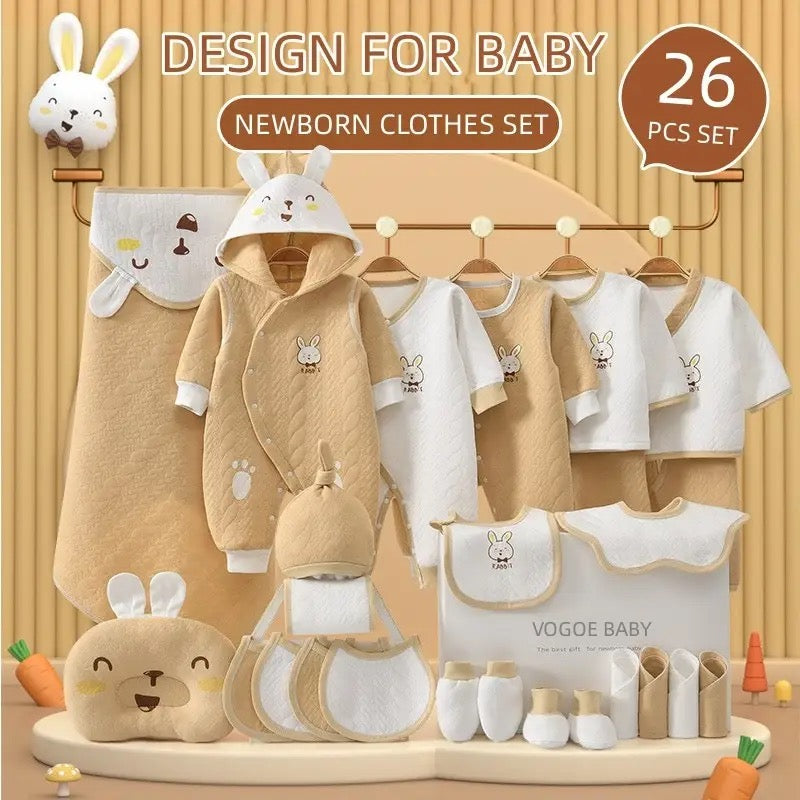Coffret vêtements personnalisé pour bébé 