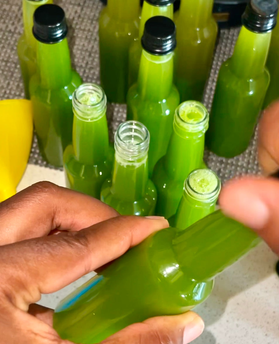 Smoothie Détox Vert : Concombre, Poireau, Pomme