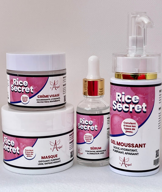 Gamme de Soins Semi Complète Rice Secret - 4 Produits