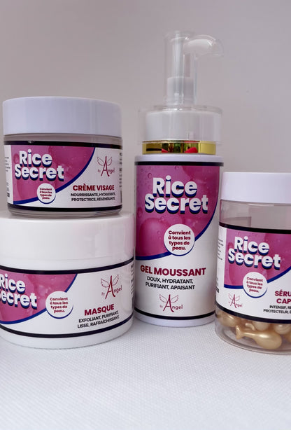 Gamme de Soins Semi Complète Rice Secret - 4 Produits