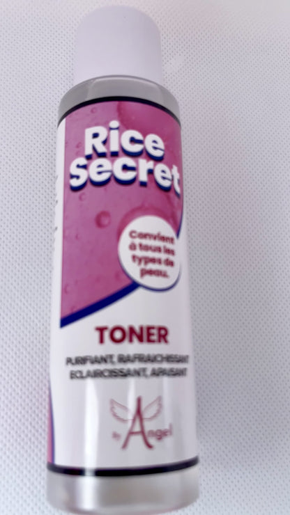 Rice Secret - Toner Purifiant Nettoyant et Rafraîchissant - Best Seller